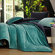 Solid Fresh Green 3-piece Full / Queen / King Duvet Cover Set