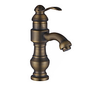 Antique Bathroom Sink Faucet (Antique Copper Finish)