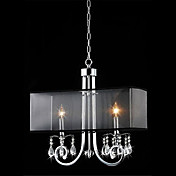 SUMNER - Lampe de Plafond Cristal - 2 slots à ampoule