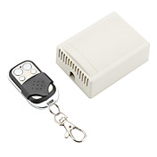 4-Channel Wireless Remote Receiver and 4-Key Metal Transmitter