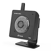 tenvis - mini-IP draadloze netwerk camera iphone / android / blackberry ondersteund (zwart)