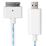 USB Oplaad-/Datakbel Met Blauwe LEDs Voor iPad, iPod