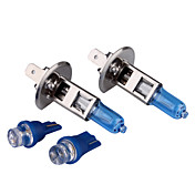 h1 100w super blanc ampoules de voiture DC 12V 1 paire (obtenir deux blubs sugnal gratuit)