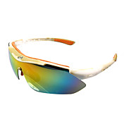 Basto-hochwertige Sportbrille Radbrille mit 3 Stück UV-Filter, polarisiert und einem Stück Linse (6 Farben erhältlich)