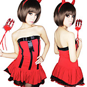 Evil Series Tube Polyester Sexy Costume (2 Pieces)