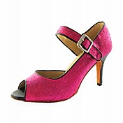 personnalisée paillettes scintillantes avec des chaussures de danse (boucle de performance plus de couleurs)