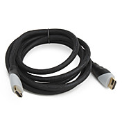 HDMI ver. 1.4 kabel voor PS3 en Xbox 360 (1,8 m, od 7.3mm, zwart)