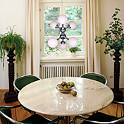 Pendant Light with 6 Lights in Warm Light