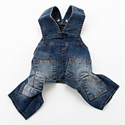Denim Style Trousers for Dogs (XS-XXL, Blue)