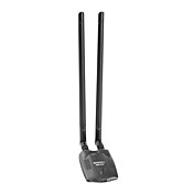 300 Mbps High Gain Wireless USB Adapter with 2 External Antennas