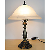 1 - Luz de la mesa de luz con un estilo inspirado en antiguos