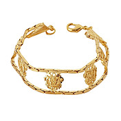 titane plaqué dames chics bracelet