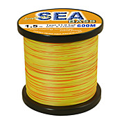 Sea Bass-PE Fishing Line 600m (Yellow)