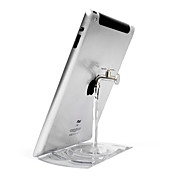 einzigartige Wasserhahn mit Wasser fließt Stand für das neue iPad, iPad 2 und tabblets (transparent weiß)