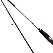 squalo carbonio bianco spinning 2,10 m canna da pesca