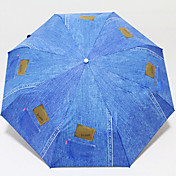 vindtät jean uv paraply