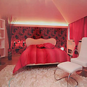 Venus Contemporary Floral Rose Wallpaper 4 Colors