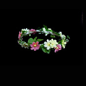 Nature Style Wedding Flower Girl Wreath