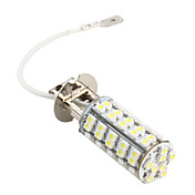 H3 68 SMD LED White 220Lm Car Fog HeadLight Bulb 12V