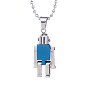 de acero inoxidable mini robot collar (más colores)