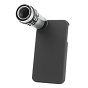 Lente Teleobjetivo de 9x de Aumento Con Carcasa Posterior y Trípode para el iPhone 4 y 4S