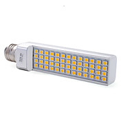 E27 5050 SMD 52-LED 520-600LM Warm White Light Bulb (110-240V, 8-9W)