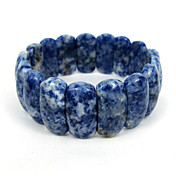 Bracciale filo blu nelle vene di pietra signore degli elastici