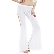 coton de cristal dancewear avec pantalon en dentelle pour dames couleurs plus