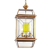 Antique Inspired Pendant Light with 4 Lights