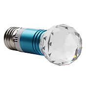 e27 3w blauw licht kristallen bol led lamp (85-265V)