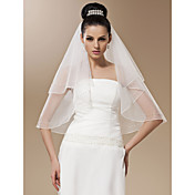One-tier Tulle With Pearls Elbow Length Wedding Veil (More Colors)