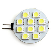 Lâmpada LED Branca G4 10-5050 SMD 2-2.5W 100-110LM (12V)