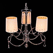 moderne lysekrone med 3 lamper