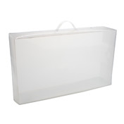 transparente, una caja de zapatos (30 x 18 x 10 cm)