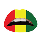 10 piezas de labios mali temporaty pegatina tatuaje