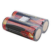 TrustFire beschermd tf 26650 3.7v 5000mAh oplaadbare li-ion-batterijen (2-pack)