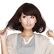 Mono Top Medium Long Mixed Hair Straight Wig