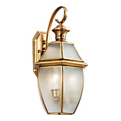 gouden wandlamp met 3 lampjes