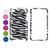 Custodia integrale zebrata per iPod Touch 4 - Colori assortiti
