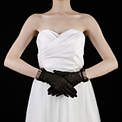 pizzo polso polpastrelli lunghezza guanti da sposa