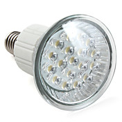 E14 18-ledda 90lm 1-1.2W 2800-3500K varmvitt plats glödlampor (220-240V)