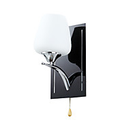 40w de natuur geïnspireerd glazen wand licht wit
