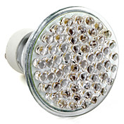 gu10 2.5w 60 liderada 300lm 2800-3500K lâmpada ponto branco quente (220-240v)