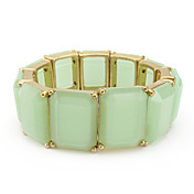 Fashion Ladies' Green Resin In Bracelet