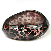 Ladies' Resin Round Bangles Classic Irregular Bracelet