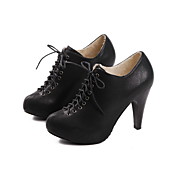 kunstleer dikke hak enkellaarsjes feest / avond schoenen (meer kleuren)