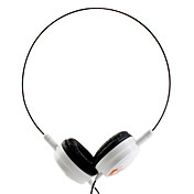 los auriculares estéreo portátiles de estilo de la llama (blanco)
