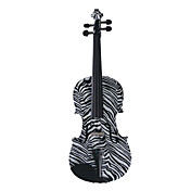 Kinglos - (HB-1302) Zebras Design Solid Spruce Violin Outfit (Multi-Size)