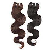 18 polegadas brasileira remy cabelo ondulado extensão do cabelo tecer