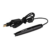 Mini Pen Style USB 2.0 500X 5.0MP Digital Microscope with 4-LED Illumination(Black)